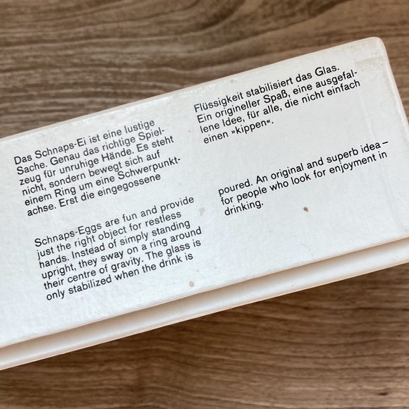 Rosenthal rare schnaps-Ei glass new in box - Picture 5 of 14